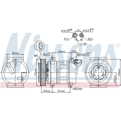 Kompressor PKW | FIAT Stilo 1,8 16V, 1,9 JTD | 89330