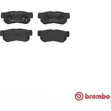 BREMBO Bremsklötze HA | HYUNDAI Getz KIA Opirus 01 | P 30 014