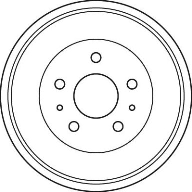 Bremstrommel. Ford T. Focus 1,4-2,0 06-12 | DB4392 Bremstrommel. Ford T. Focus 1,4-2,0 06-12 | DB4392