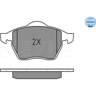 Bremsbelagsatz Vw S. A4 99-/A6 -99/Passat 00- 1,6-2,8 Mit Sensoren 156X74 | 025 230 1820/W