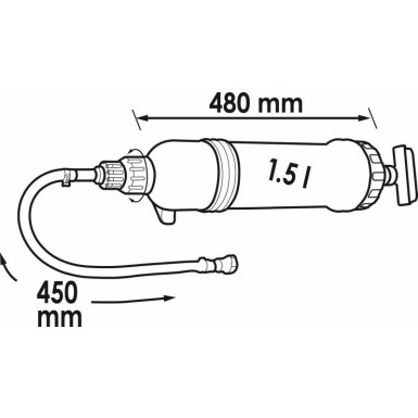 VIGOR Füll-/Entnahmepumpe, Universal