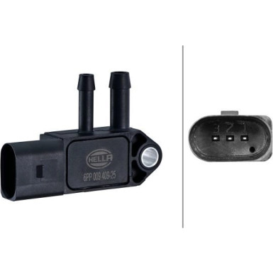 6PP 009 409-251 Sensor, Abgasdruck