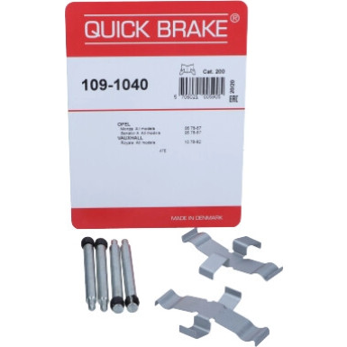 391-1040 Montagesatz f.Bremsklötze | BMW, MERCEDES, OPEL | 109-1040