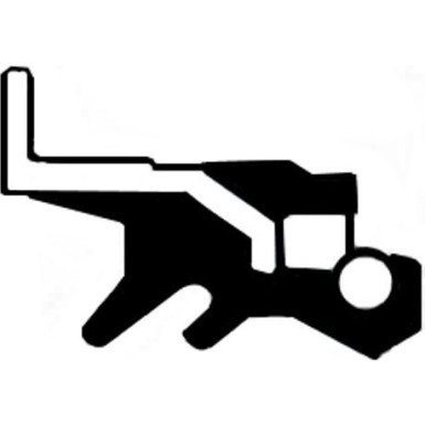 19033965B Wellendichtring, Differential