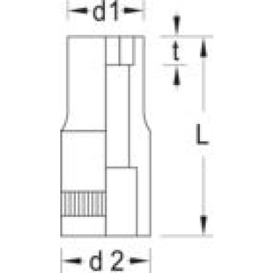 20-4mm Steckschlüssel-Einsatz | GEDORE | 6165400