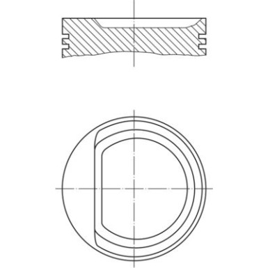 MAHLE Kolben | 030 71 00