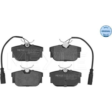 Bremsbelagsatz Vw T. Sharan/Galaxy 00-/T4 97- 2 Sensoren | 025 234 4616/W
