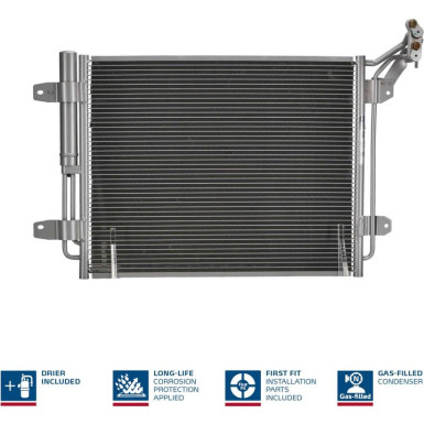 Kondensator PKW VW Tiguan 1.4/2.0i u.TDI 07 FIRST FIT 940138