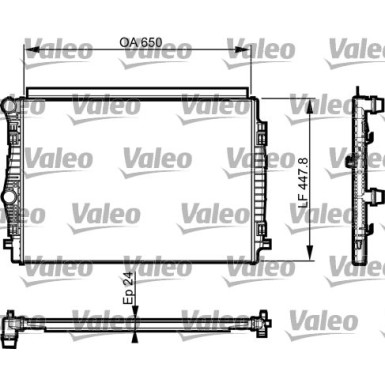 VALEO Motorkühler | 735559