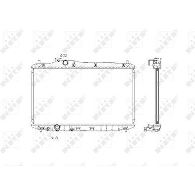 Kühler, Motorkühlung | 58323 Kühler, Motorkühlung | 58323