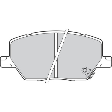 VALEO Bremsbeläge 302201