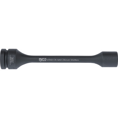 BGS Torsions-Kraft-Steckschlüssel-Einsatz Sechskant | Antrieb Innenvierkant 25 mm (1"""") | SW 24 mm | 350 Nm | 6940