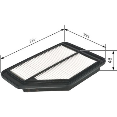 Luftfilter | HONDA CR-V,FR-V | F 026 400 159