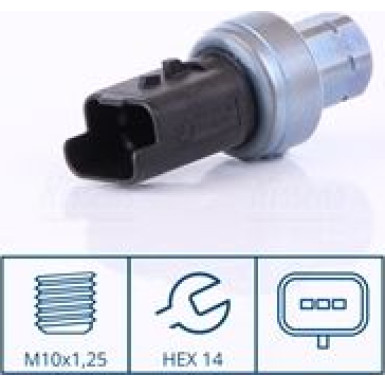 NISSENS Druckschalter, Klimaanlage 301104 FIRST FIT