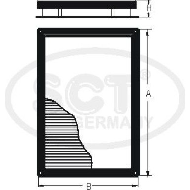 SCT GERMANY Innenraumfilter SA1118