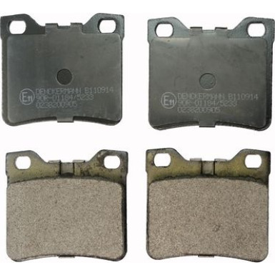 DENCKERMANN Bremsbeläge B110914