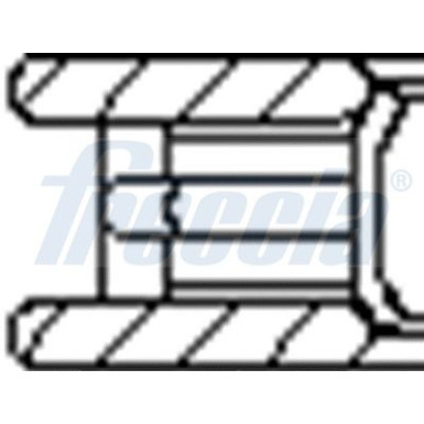 FRECCIA Kolbenring FR10-384100