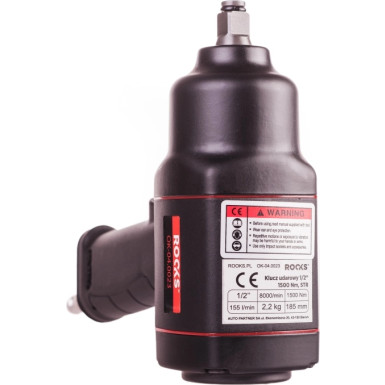 ROOKS Schlagschrauber 1/2", 1500 Nm STRONG – Kraftvoll und robust ROOKS Schlagschrauber 1/2", 1500 Nm STRONG – Kraftvoll und robust