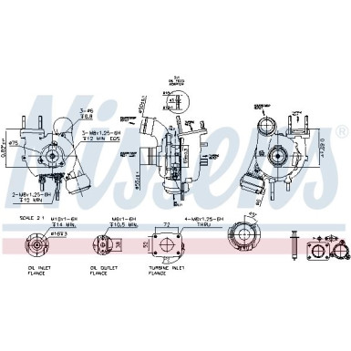 Nissens Turbo | VW LT 28-35,28-46,28-46 96 | 93053