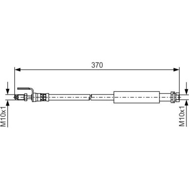 Bremsschlauch | FORD | 1987481487