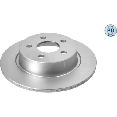 Bremsscheibe MEYLE-PD: Advanced performance and design 715 523 0039/PD