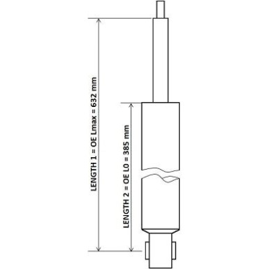 KYB Federungsdämpfer | 343328