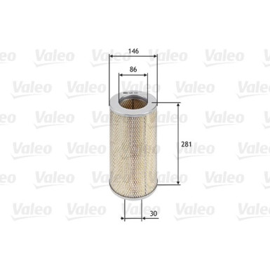 VALEO Luftfilter | 585680