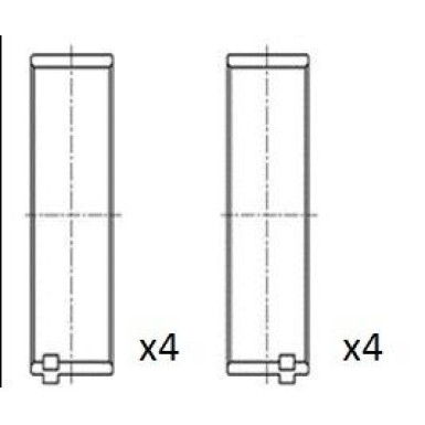 FAI AutoParts Pleuellager | BB2071-STD