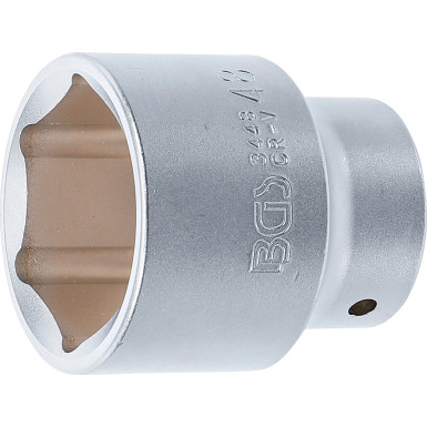 BGS Steckschlüssel-Einsatz Sechskant | Antrieb Innenvierkant 20 mm (3/4"""") | SW 48 mm | 3448
