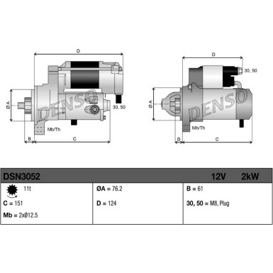 Denso | Starter Denso | Starter