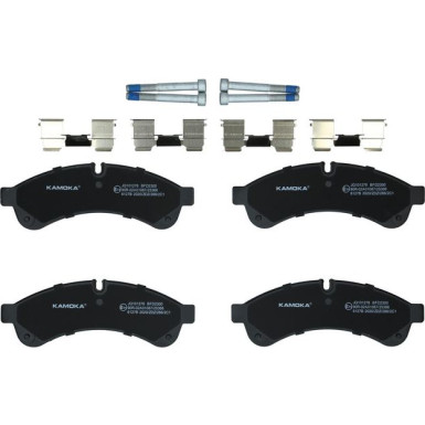 KAMOKA Bremsbelagsatz, Scheibenbremse JQ101276