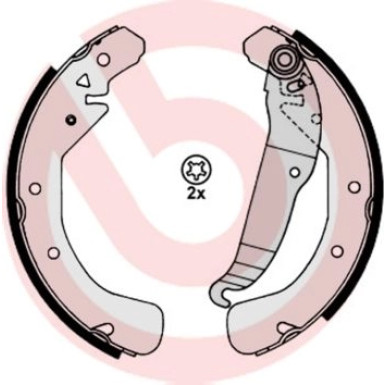 S 59 517 Bremsbackensatz ESSENTIAL LINE