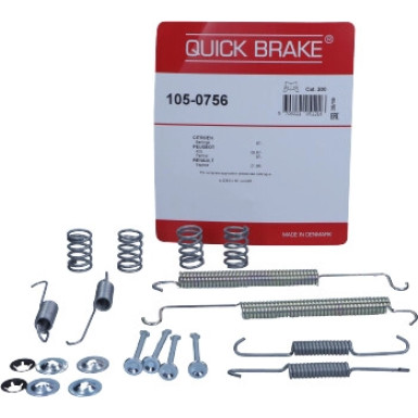 391-0756 Montagesatz f.Bremsbacken | CITROEN Berlingo,RENAULT Espace,PEUG 94 | 105-0756