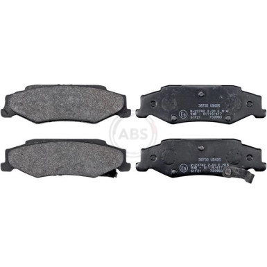 A.B.S. Bremsbeläge 38732