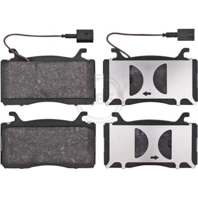 A.B.S. Bremsbeläge 35178