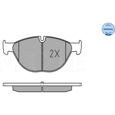Bremsbelagsatz Bmw P. F01/F02/F10 525-550 | 252504519