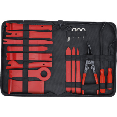 BGS Verkleidungs-Demontagekeil- und Zierleistenkeile-Satz verschiedene Formen 19-tlg BGS Do it yourself 91326