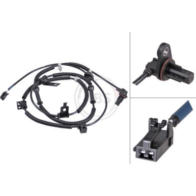 A.B.S. Sensor, Raddrehzahl