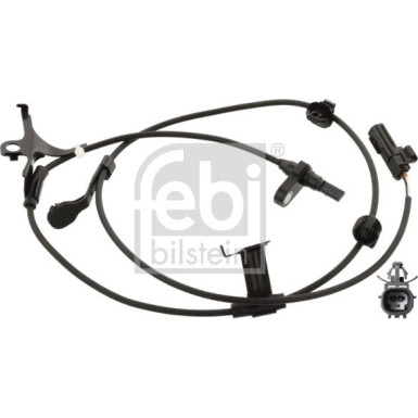 FEBI BILSTEIN Sensor, Raddrehzahl | 107184