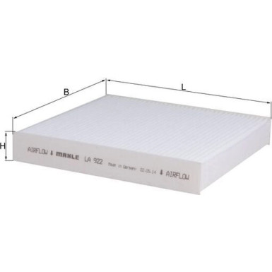 MAHLE Filter, Innenraumluft MAHLE Filter, Innenraumluft