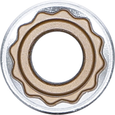 BGS Steckschlüssel-Einsatz Zwölfkant, tief | Antrieb Innenvierkant 12,5 mm (1/2"""") | SW 19 mm | 10686
