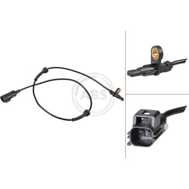 A.B.S. Sensor, Raddrehzahl | 32202