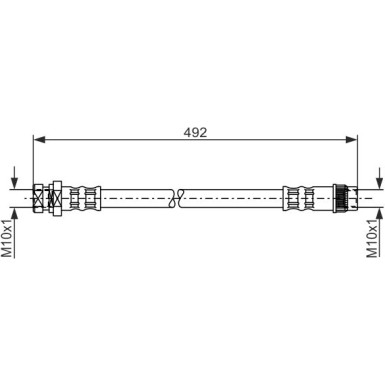 Bremsschlauch | OPEL | 1987481057 Bremsschlauch | OPEL | 1987481057