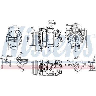 Kompressor PKW | BMW 5-Series (E60) (03-) | 890073
