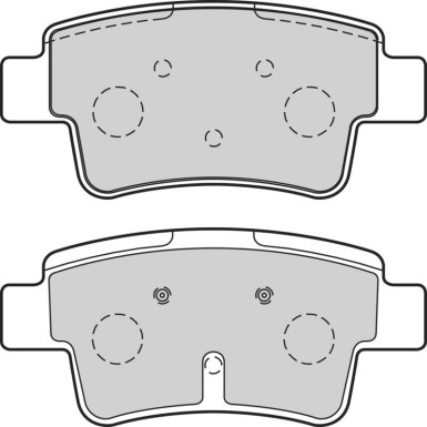 VALEO Bremsbeläge 302634