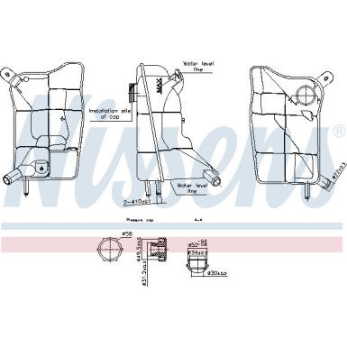 Ausgleichsbehälter | CITROEN C3 02 | 996304 Ausgleichsbehälter | CITROEN C3 02 | 996304