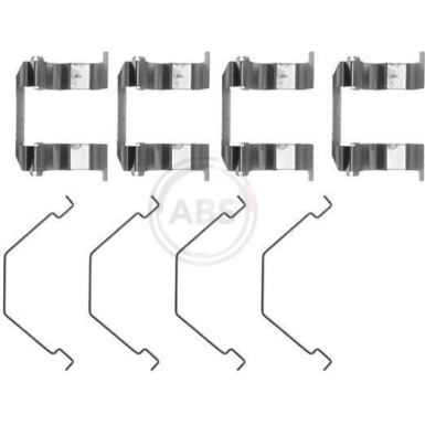 A.B.S. Zubehör, Bremsbeläge 1158Q