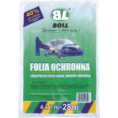 0040911 Boll Schutzfolie Abdeckfolie 4m x 7m