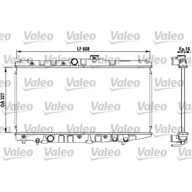 VALEO Motorkühler 730471 VALEO Motorkühler 730471