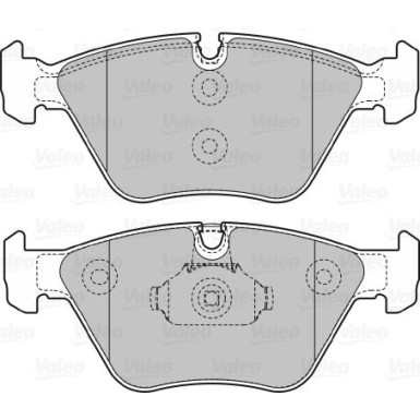 VALEO Bremsbeläge 598811
